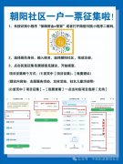 中和街道朝阳社区2024年社区保障资金“一户一票”需求征集开始啦