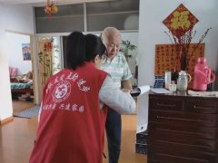 迎宾社区开展电动车安全入户宣传