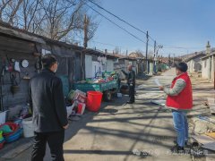光明街道林园社区开展“倡导文明祭祀 防范火灾事故”活动