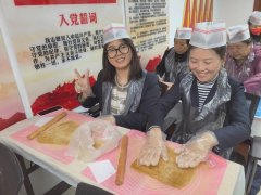 【活动·小结】禾香雅园社区新时代文明实践站驴打滚糕点制作活动