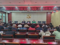 【吴堡县】宋家川街道召开计生保险工作安排部署会