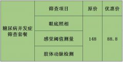 6折优惠！城北社区卫生服务中心糖尿病并发症筛查工作室帮您轻松应对糖尿病