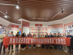 西城街道迎宾社区、北新街社区开展“铸牢中华民族 共同体意识”主题党日活