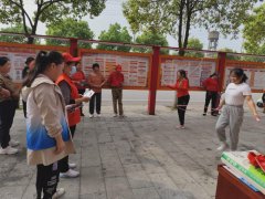 鹿江街道民政服务站开展“健康城镇，健康体重”主题健身活动