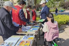 府新社区4月份公益集市