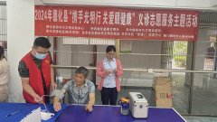 【龙东社区“党建+”邻里中心】开展“携手光明行·关爱眼健康”义诊志愿服务