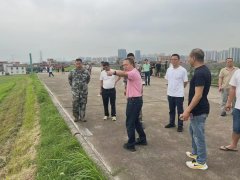 筑牢防洪“安全堤”！河西社区开展北江大堤防守责任段巡堤考察