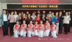 北京电力设备总厂社区迎“五一”歌唱比赛活动