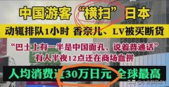 “我国游客在日本人均消费30万日元”上热搜！网友炸锅了!