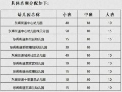 平度市东阁街道中心幼儿园2024年招生简章