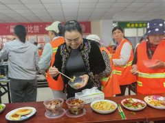 一二五团柳兴社区开展“温暖母亲节 厨艺大比拼”活动