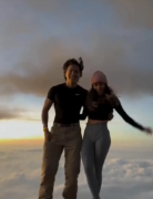 求婚遇到火山爆发，爱是真爱，可以吹一辈子了