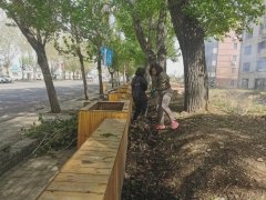 【志愿服务】糖厂社区开展防洪沟卫生清理整治志愿服务活动