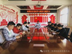 学党纪法规 树廉洁新风—陈坪街道东湾社区党支部深入开展党纪学习教育