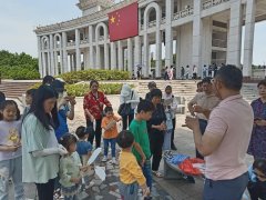 【儿童友好】章江街道兴国路社区开展助残互动公益宣传活动