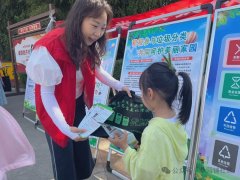 桑园铺社区垃圾分类进行中