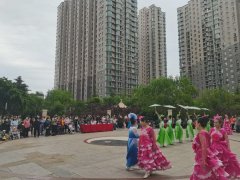 全民国防教育走进燕赵花苑社区