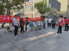 【“红领金”·启新航】滨河社区：“‘小手拉大手’禁烧秸秆 争做环保小卫士
