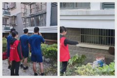 张庄街道东盛社区：为民解忧清蜂窝 消除隐患居民赞
